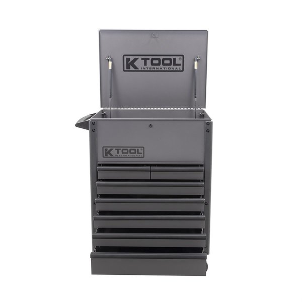 K-Tool International Service Cart, 7 Drawer, Gray KTI75151